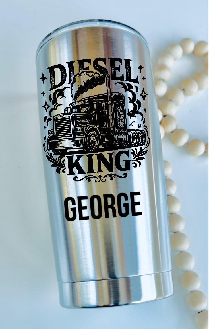 Trucker tumbler coffee mug trucking tumbler trucker gift for him dad gift