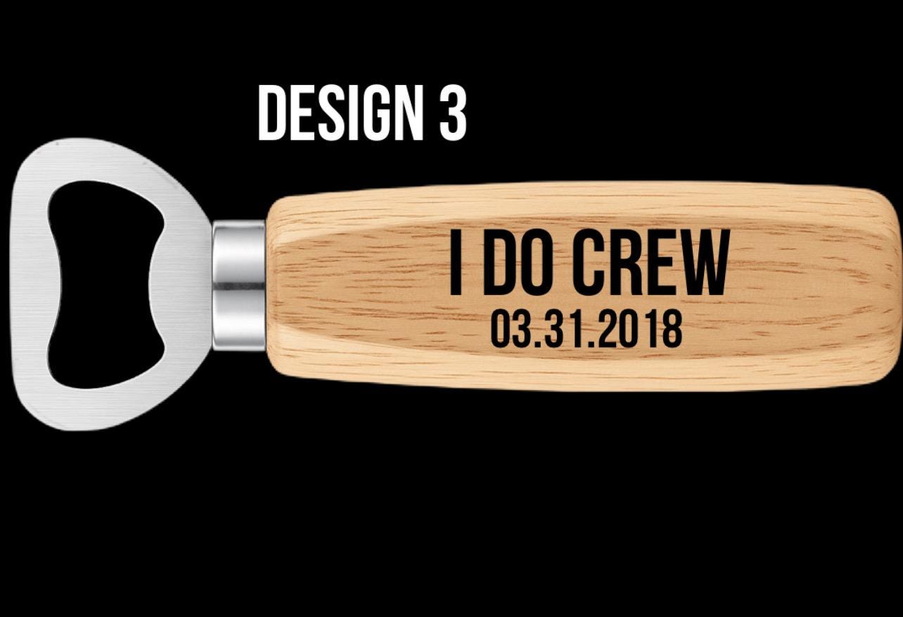 personalized laser engraved wooden bottle opener groomsmen wedding favor gifts for him dad gift