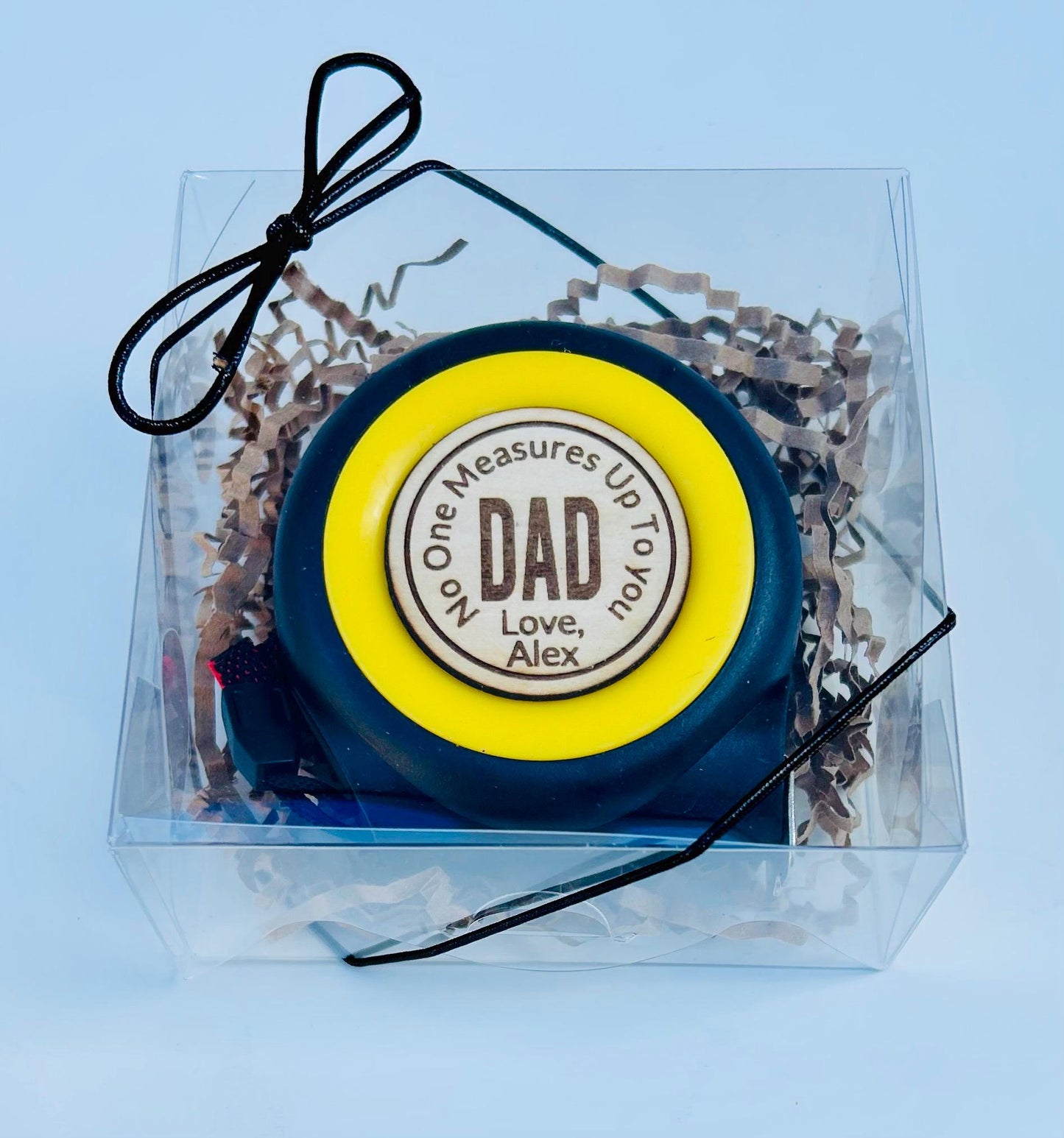 Father day dad gift personalized laser engraved tape measure groomsmenfather of the bride  gifts for him
