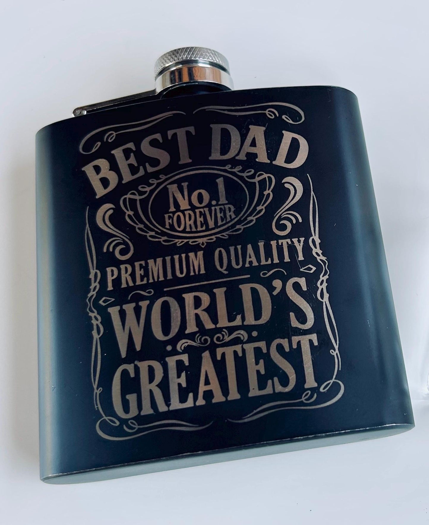 Flask gift set Dad gift Father’s Day gift set flask and shot glass set laser engraved shot glass and flask set gifts for him